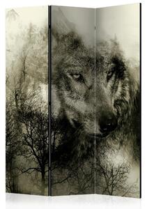 Artgeist Paraván - Mountain Predator (Beige) [Room Dividers]