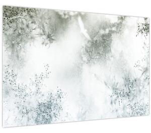 Obraz abstrakcie listov (90x60 cm)