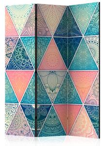 Artgeist Paraván - Oriental Triangles [Room Dividers]