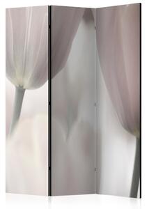 Artgeist Paraván - Tulips fine art - black and white [Room Dividers]