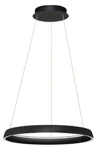 LED moderný luster Ovia 45 Čierna (9695704)