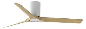 Moderný ventilátor Polar Biela