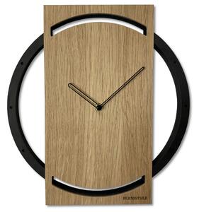 Moderné drevené hodiny EKO Wood 2