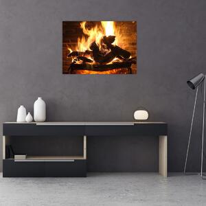 Obraz - Oheň (70x50 cm)