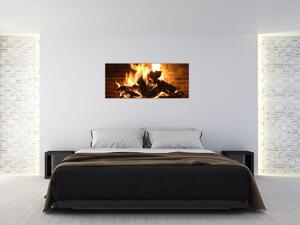 Obraz - Oheň (120x50 cm)