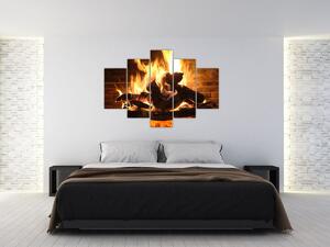 Obraz - Oheň (150x105 cm)