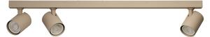 Prisadené bodové svietidlo Exo Line Beige béžové 3x 50 W – bezova