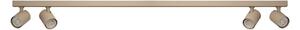 Prisadené bodové svietidlo Exo Line Beige béžové 4x 50 W