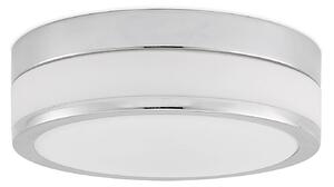 Lindby Flavi kúpeľňová stropná lampa Ø 28 cm chróm