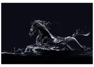 Obraz - Kôň a voda (90x60 cm)