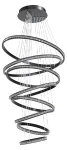 Závesné svietidlo Azalea Spiral 3-step čierne 238 W