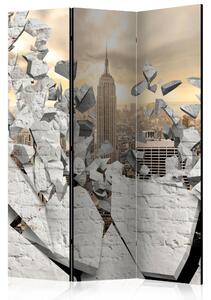 Artgeist Paraván - City behind the Wall [Room Dividers]
