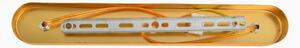 Brilagi - Luster na reťazi ECLIPSE 10xE14/10W/230V 78x28 cm zlatý