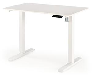 Elektrický výškovo nastaviteľný stôl B53 - biela