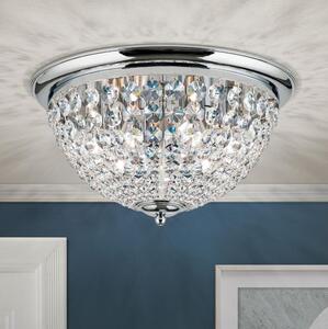 Orion DLU 1840/47-Krištáľové str. svietidlo PLAFOND 6xE27/40W/230V pr.47 cm chróm