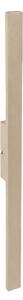 Nástenné svietidlo Lennart Beige béžové 18 W – bezova