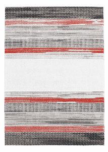Dekorstudio Moderný koberec MODA SOFT sivo červený 1142 Rozmer koberca: 80x150cm