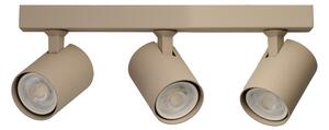 Prisadené bodové svietidlo Exo Line Beige béžové 3x 50 W – bezova (AZ7221)