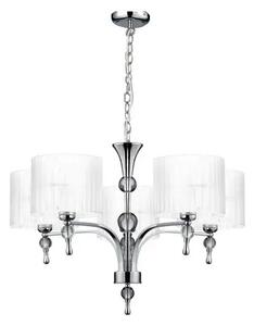 Retro luster Impress 5 biele – Biela