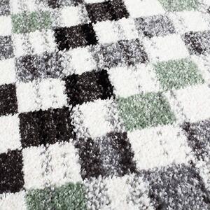 Dekorstudio Moderný koberec MODA SOFT sivo zelený 1141 Rozmer koberca: 140x200cm