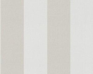 A.S. Création | Vliesová tapeta na stenu Simply Stripes 9483-42 | 0,53 x 10,05 m | hnedá, béžová
