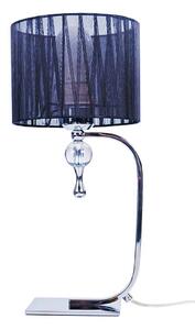 Retro stolová lampa Impress čierne – Čierna