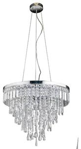 Krištáľový stropný luster Kalabria – Číra