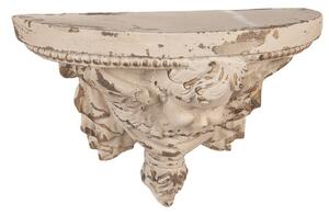 Béžový antik nástenný podstavec v barokovom štýle Baroque - 20*20*30 cm - Clayre & Eef