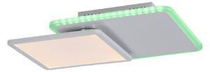 Stropné LED svetlo Arenda hranaté, RGB/CCT, otočné