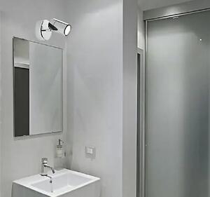 Moderné bodové svietidlo Noemie 1 chróm – Sivá