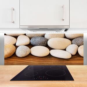 Sklenený obklad Do kuchyne Dekoračné kamene umenie 125x50 cm