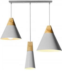 Dekorstudio Retro stropná lampa Loft Scandi CP sivá