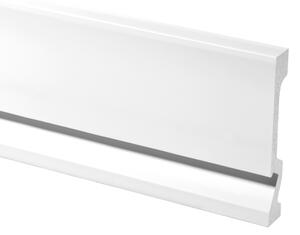 Creativa Podlahová lišta LED LPC-29 CEZAR - biela