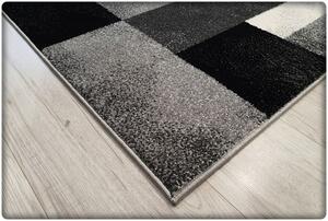 Dekorstudio Moderný koberec SUMATRA - Čierny vzor Rozmer koberca: 200x290cm