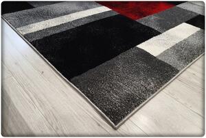 Dekorstudio Moderný koberec SUMATRA - Červený vzor Rozmer koberca: 120x170cm