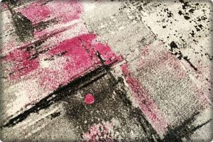 Dekorstudio Moderný koberec SUMATRA - ružový Picasso Rozmer koberca: 80x150cm