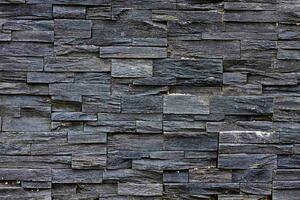 DIMEX | Vliesové fototapety na stenu Bridlicový múr MS-5-2355 | 375 x 250 cm | čierna, šedá