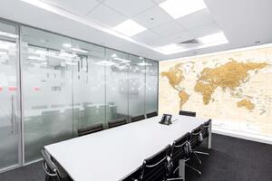 Samolepiaca vliesová fototapeta Mapa sveta 375 x 250 cm