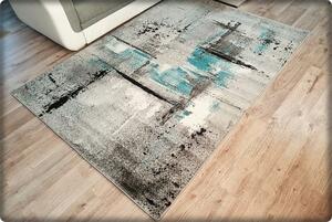 Dekorstudio Moderný koberec SUMATRA - tyrkysový Picasso Rozmer koberca: 60x100cm