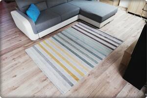 Dekorstudio Moderný koberec RELAX - Farebné pásy Rozmer koberca: 200x290cm