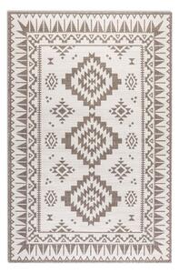 Krémovo-hnedý vonkajší koberec 80x150 cm Gemini – Elle Decoration