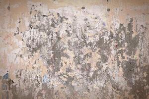 DIMEX | Vliesové fototapety na stenu Opadaný betónový múr MS-5-2419 | 375 x 250 cm | biela, béžová, šedá