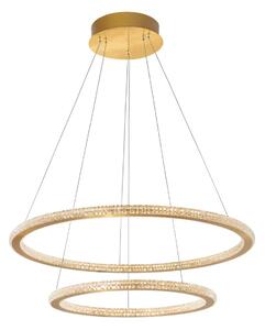 LED luster Cilion 56W 60 zlaté – Zlatá mosadz