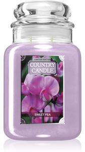 Country Candle Sweet Pea vonná sviečka 737 g