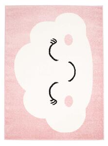 Dekorstudio Moderný koberec BUBBLE - Ružový Obláčik Rozmer koberca: 140x200cm