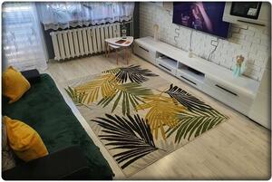 Dekorstudio Moderný koberec GARDEN so vzorom listov 400 Rozmer koberca: 120x170cm