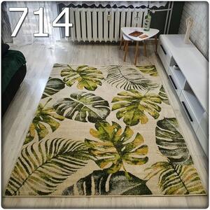 Dekorstudio Moderný koberec GARDEN so vzorom listov 714 Rozmer koberca: 200x290cm