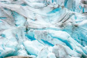 DIMEX | Vliesové fototapety na stenu Ľadovec Nigardsbreen MS-5-3091 | 375 x 250 cm | modrá, biela, šedá
