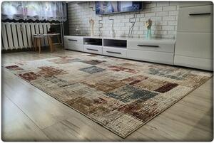 Dekorstudio Moderný koberec LUXESS vzor 33 bordový Rozmer koberca: 80x150cm
