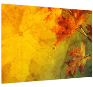 Obraz - Jesenné listy (70x50 cm)